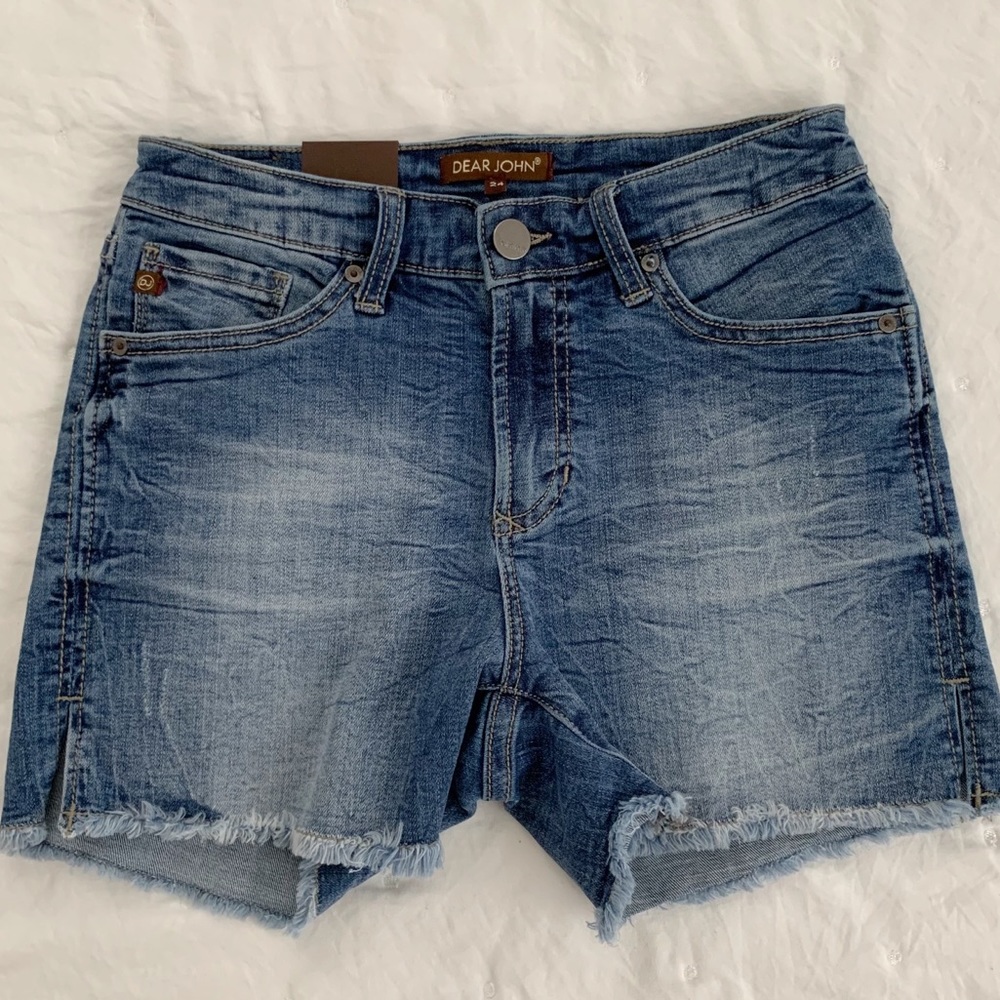 Dear John stretchy denim shorts